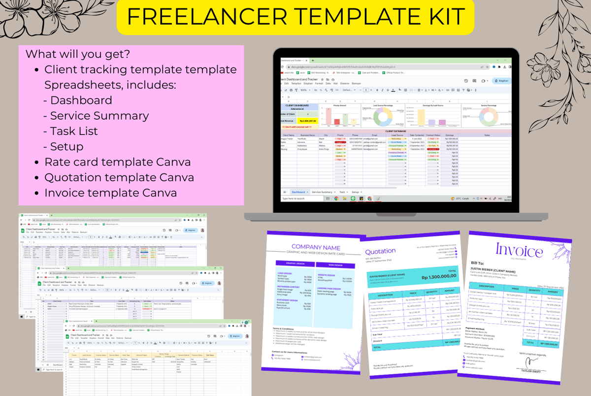 image for Complete Freelancer Template Kit button