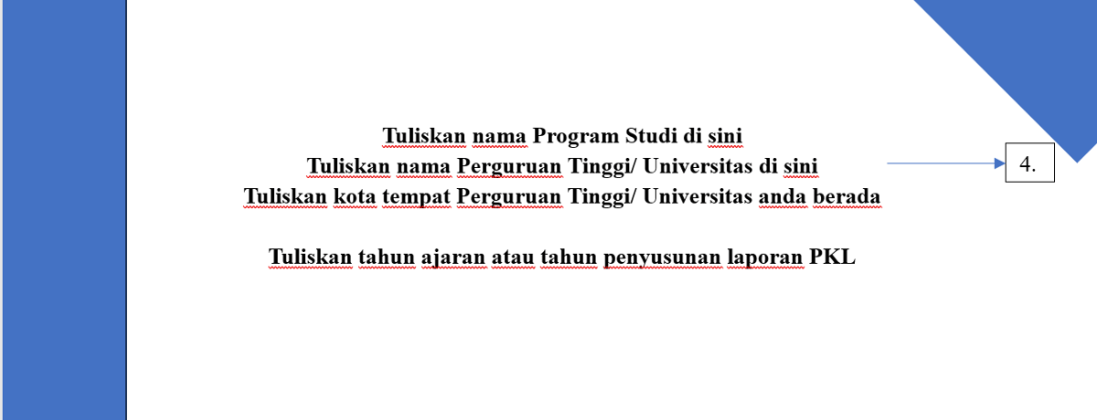 Image 2 for Begini preview template laporan PKL