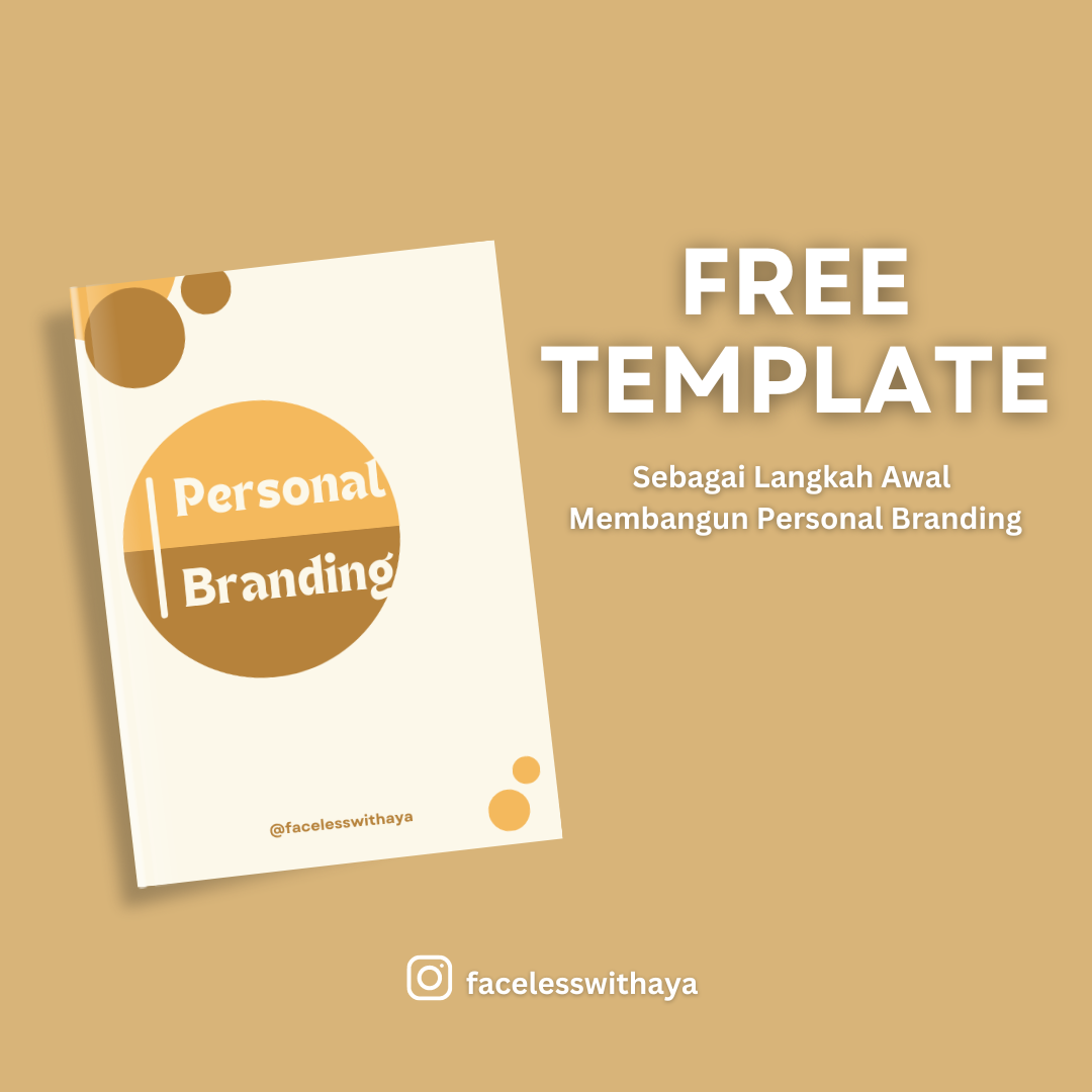 image for Free Template Personal Branding button