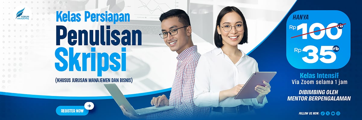 image for Kelas Persiapan Penulisan Skripsi Ekonomi, Manajemen dan Bisnis button