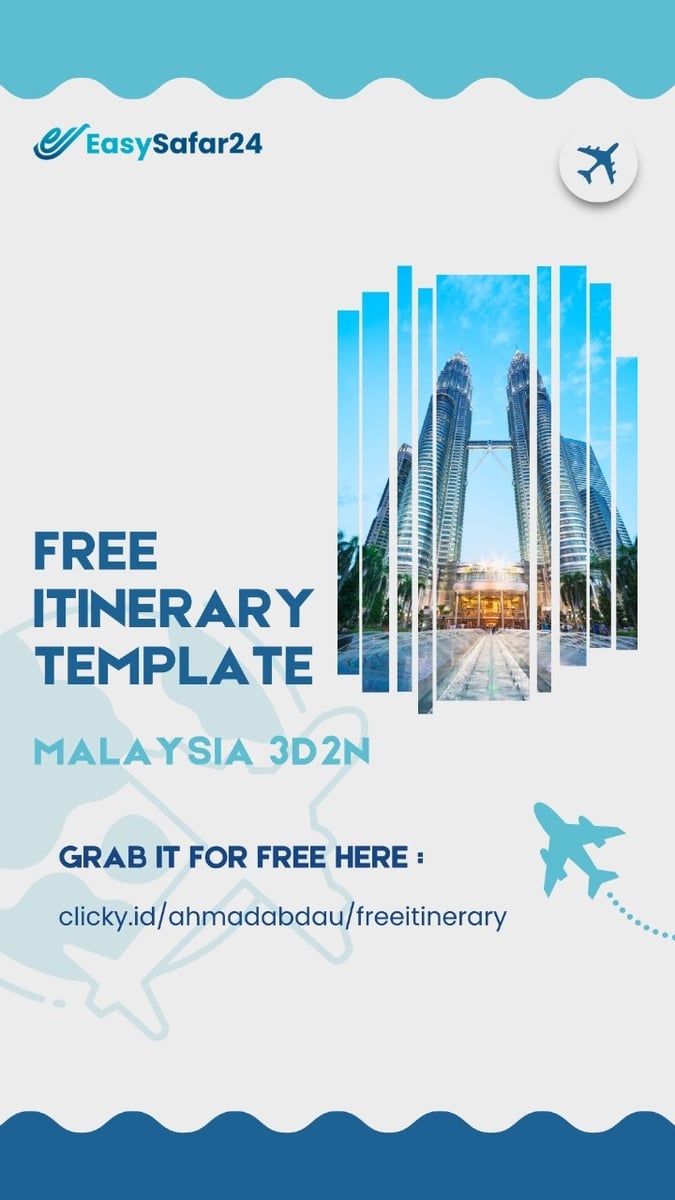 image for Free Template Itinerary Malaysia 3D2N By Easy Safar button