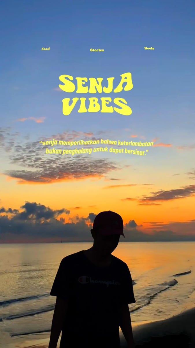 image for Template Tipografi Senja untuk desain kamu button