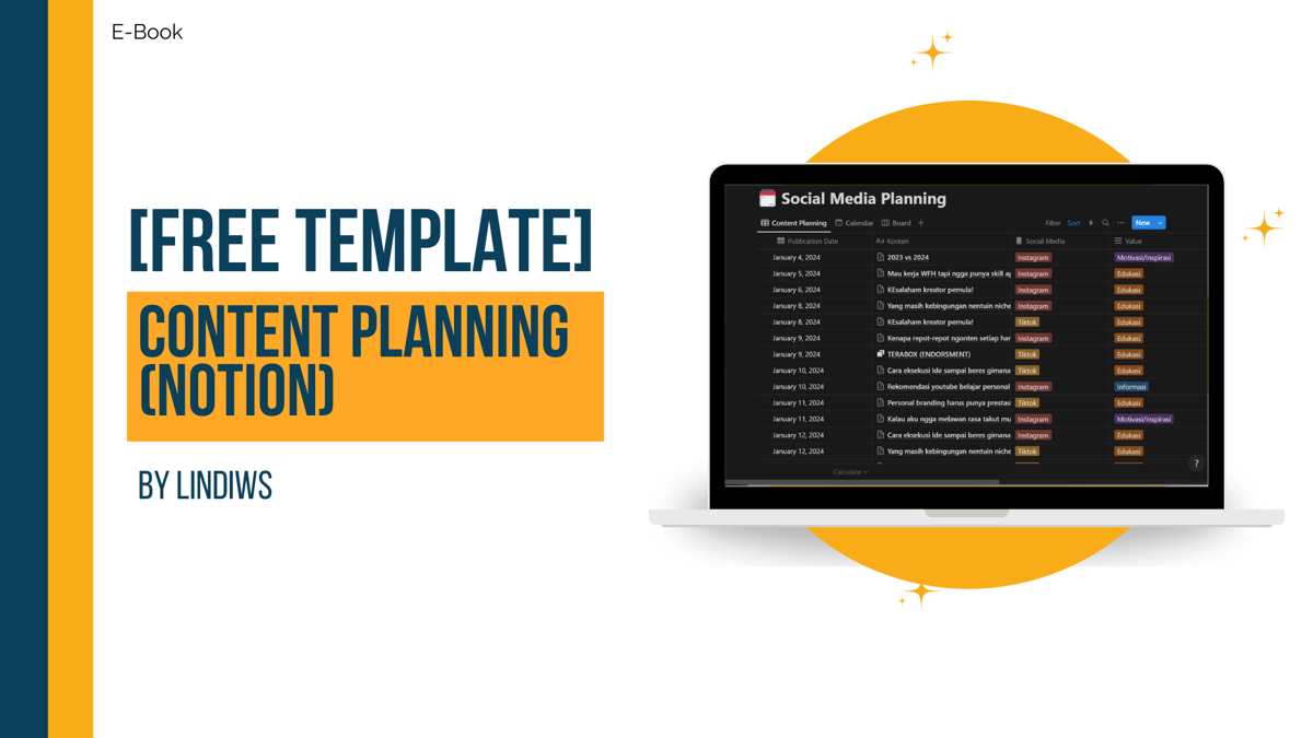 image for Template Content Planning (NOTION) button