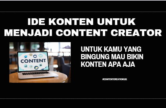 image for Ide Konten Untuk Menjadi Content Creator button