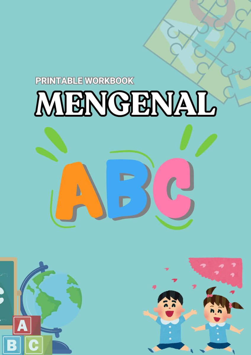 image for [FREE] Printable Worksheet - Flashcard ABC button