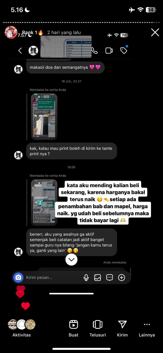 Image for "CATATAN INDAH" TERBUKTI BERDAMPAK (GESER GAMBAR)