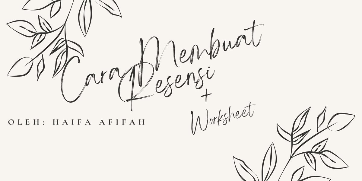 image for Menulis Resensi Buku button