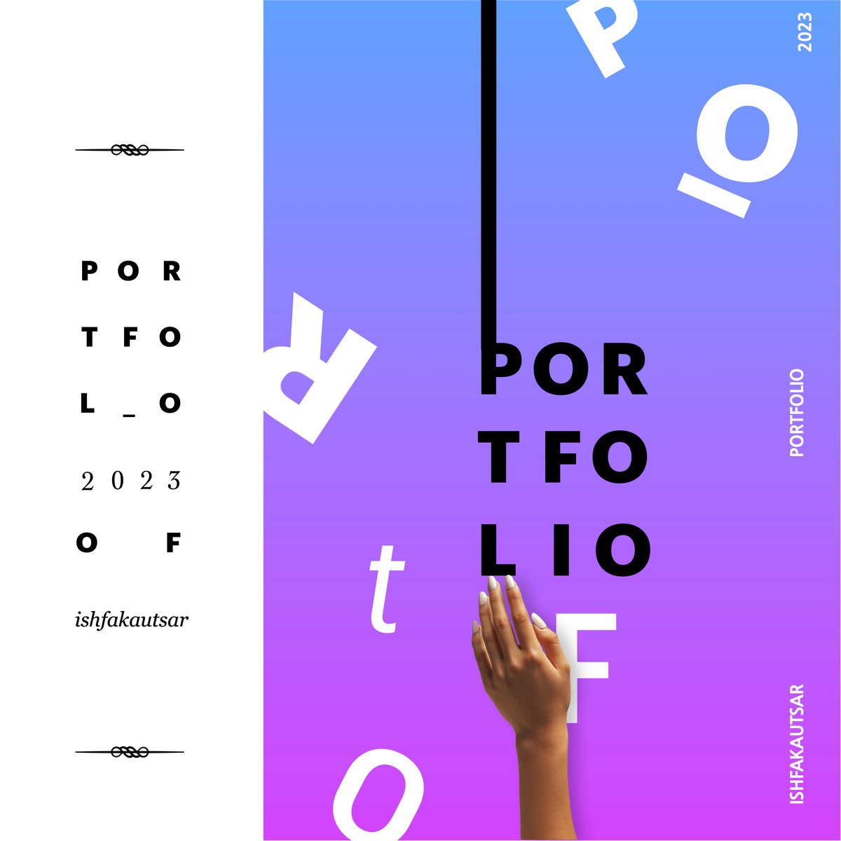 image for Poster Design Portofolio button