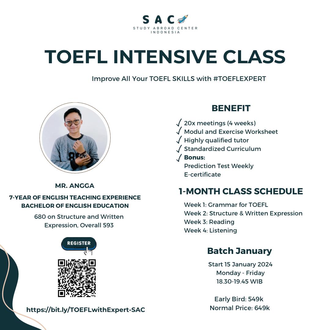 image for TOEFL Intensive Class button