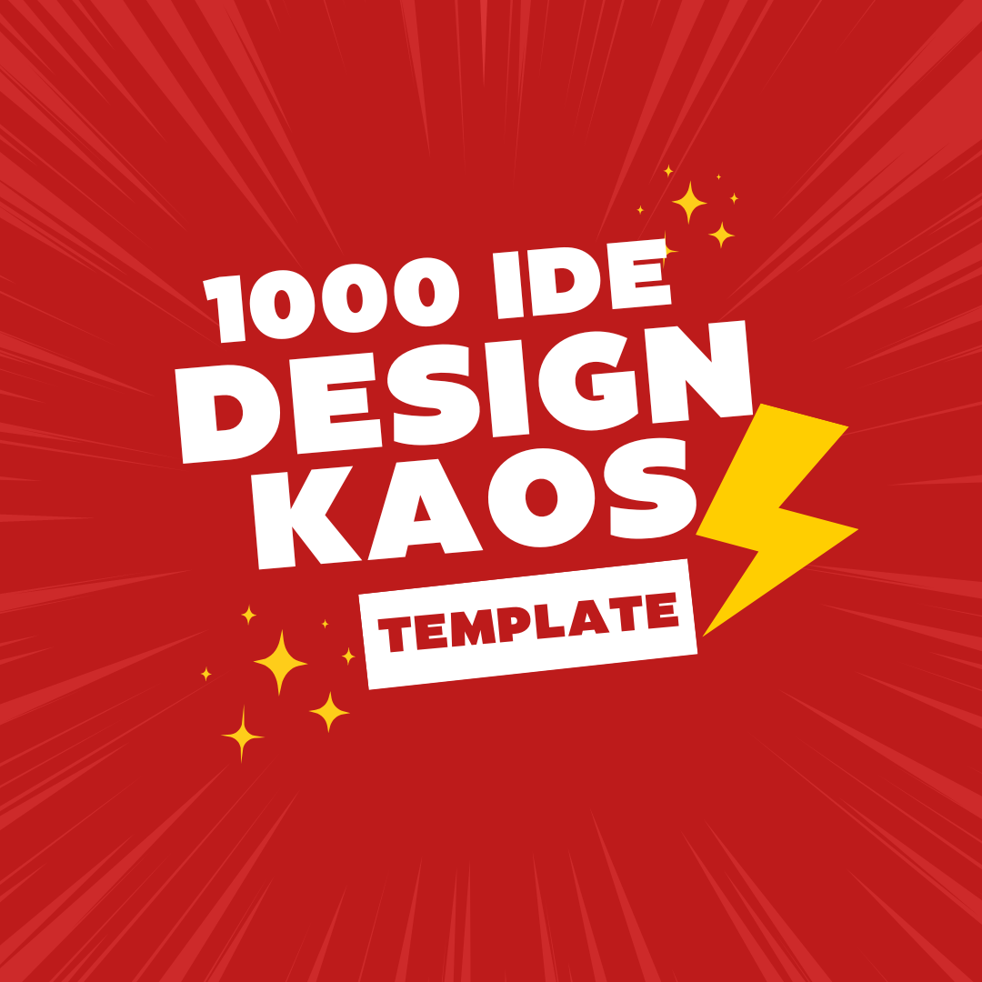image for 1000 ide template desain kaos distro button