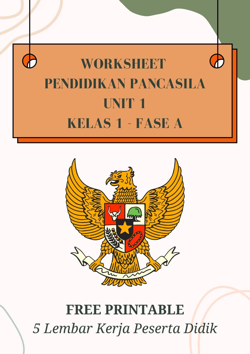 image for Worksheet / LKPD Pendidikan Pancasila Unit 1 Kelas 1 Gratis button