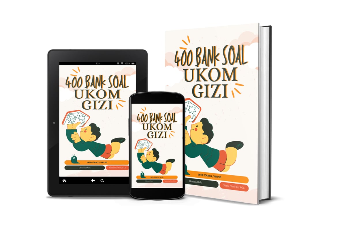 image for [400] BANK SOAL UKOM GIZI + KUNCI JAWABAN button