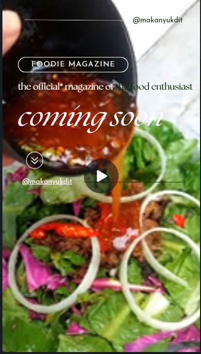 image for Free - Foodie Magazine (Stockholm Syndrome Edition) button