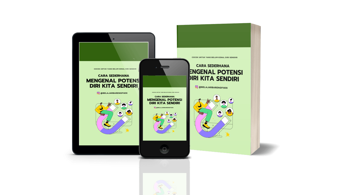 image for [FREE] E-book - "Cara Sederhana Mengenal Potensi Diri Kita Sendiri" 📗 button