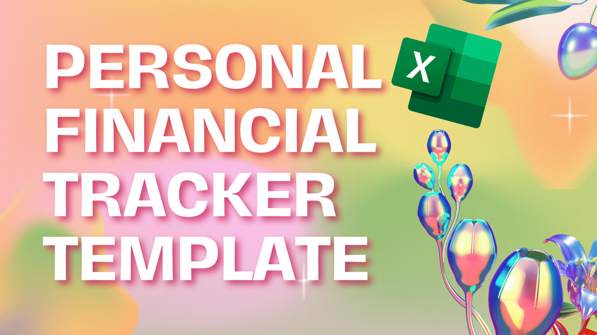 image for Personal Financial Tracker Template button