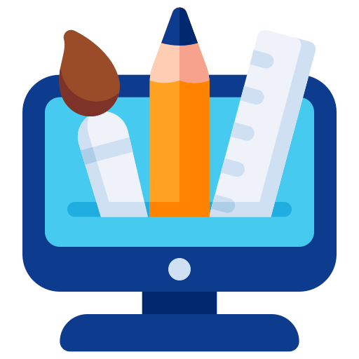 image for Freelance Graphic Designer button