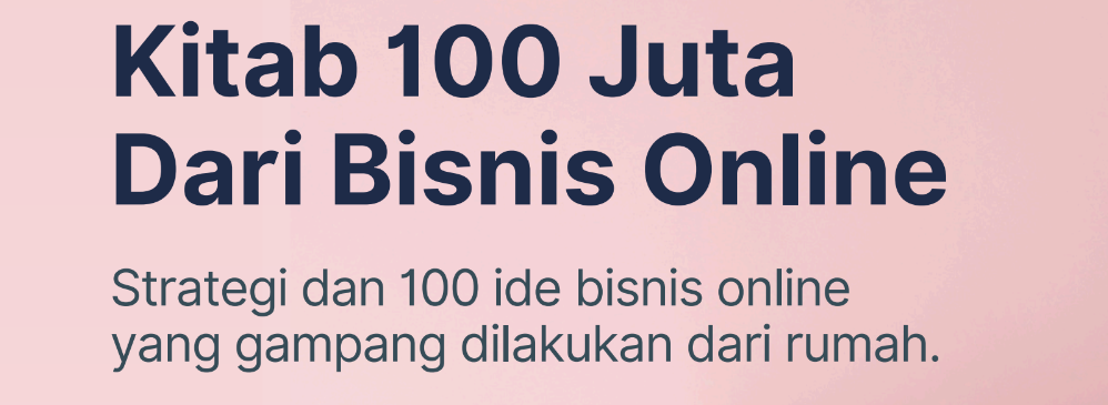 image for Kitab 100 Ide Dari Bisnis Online button