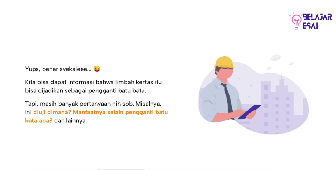 Image 1 for Preview E-Book Modul Belajar Esai Ilmiah