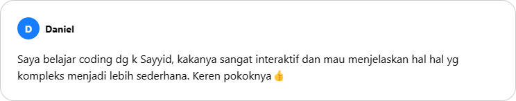 Image for 😊 What They Say About My Course