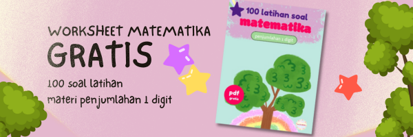 Highlight image for Worksheet Anak TK PAUD: Matematika Penjumlahan Digit 1 [Gratis]