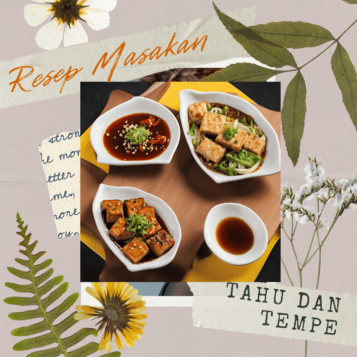 image for Beragam resep masakan sederhana Tahu dan Tempe button