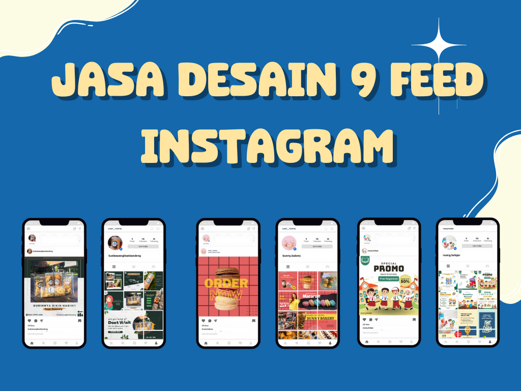 image for Desain 9 Feed Instagram button