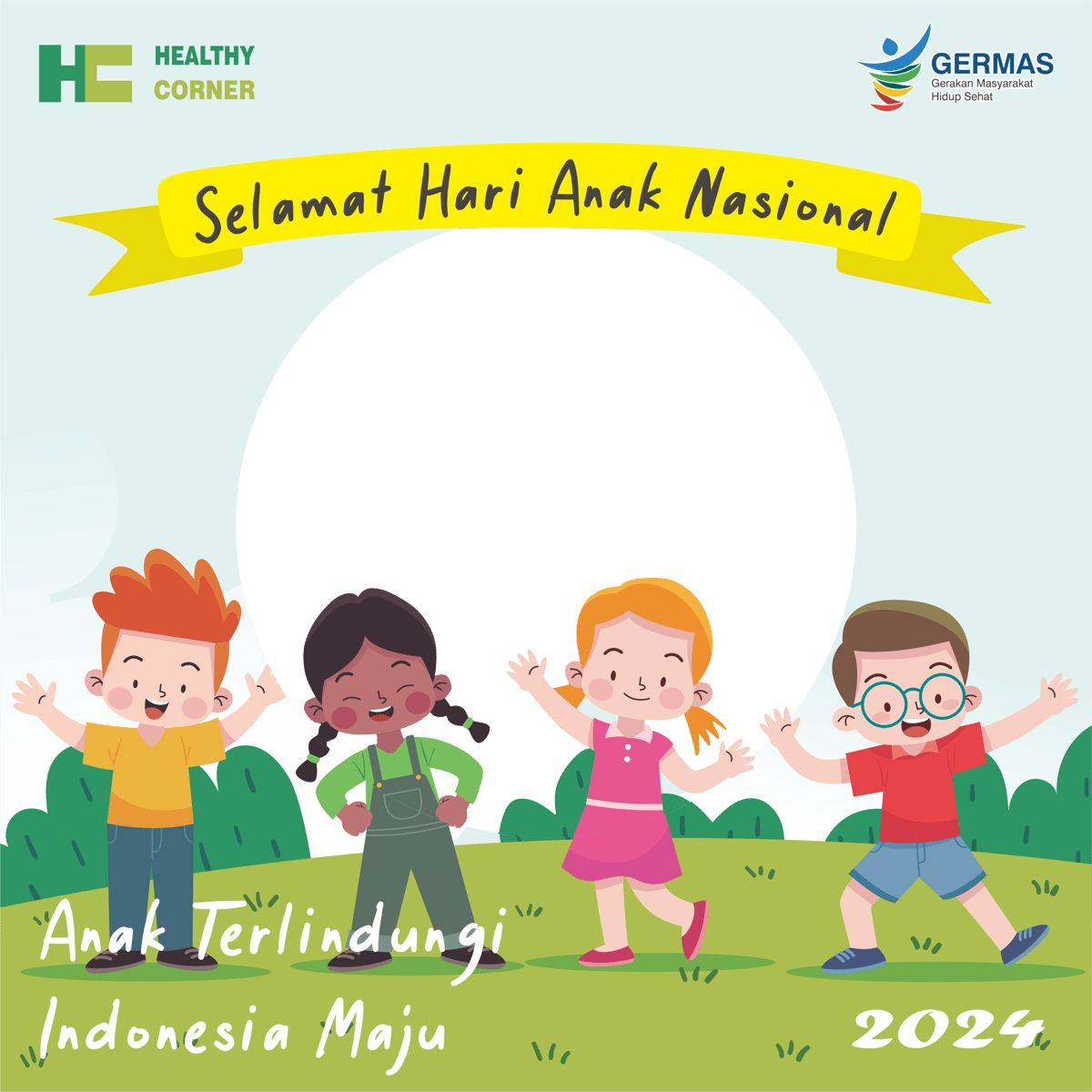 image for TWIBBON HARI ANAK NASIONAL EDITABLE button