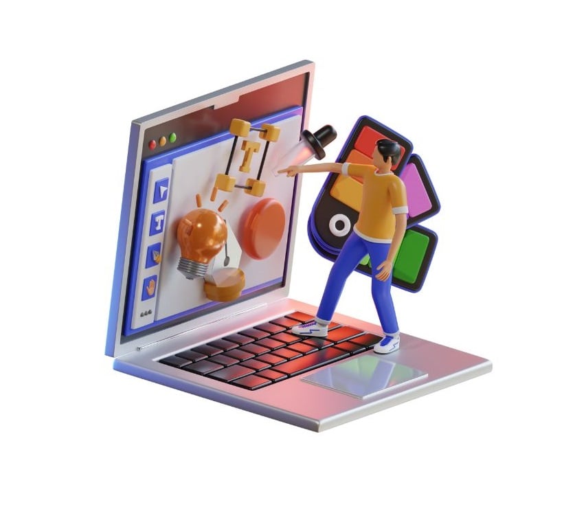 image for Graphic Designer button