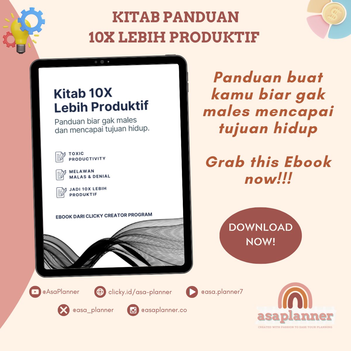 image for Kitab 10x Lebih Produktif button