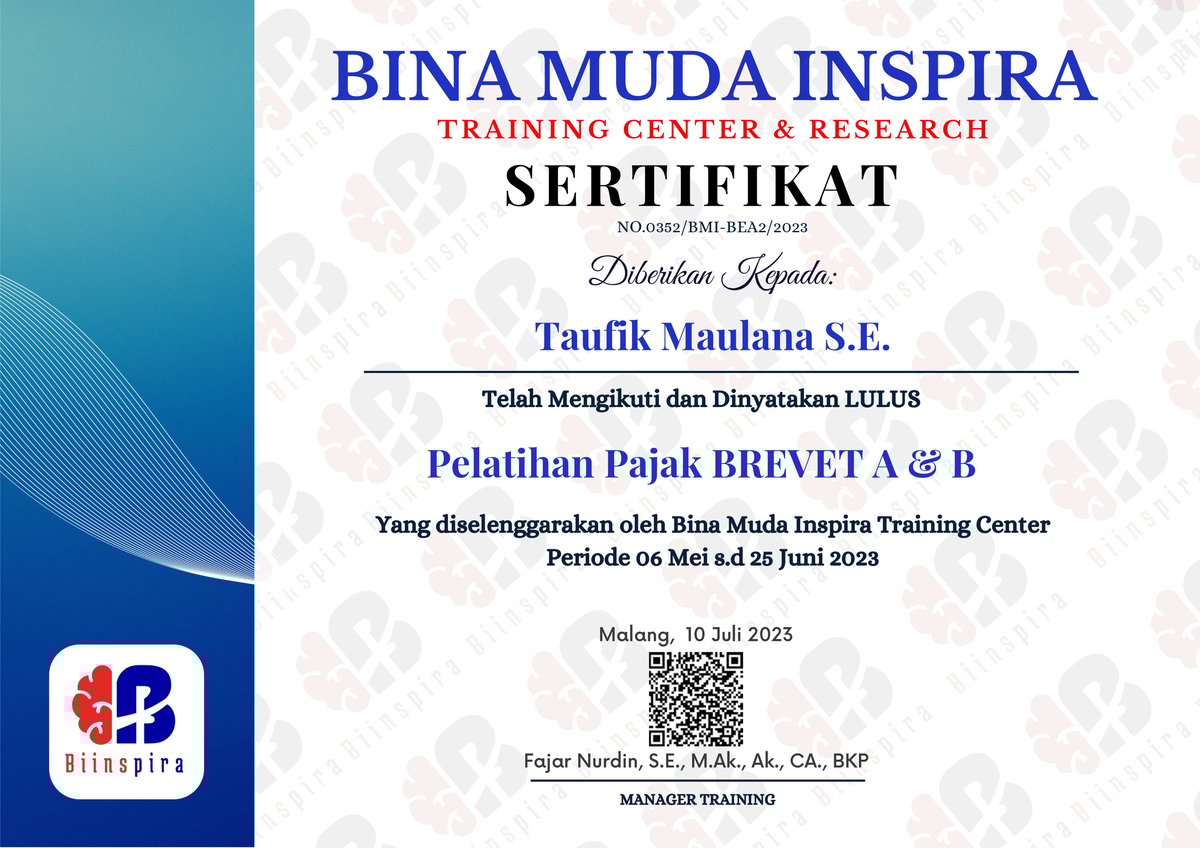 Image for Our Sertification