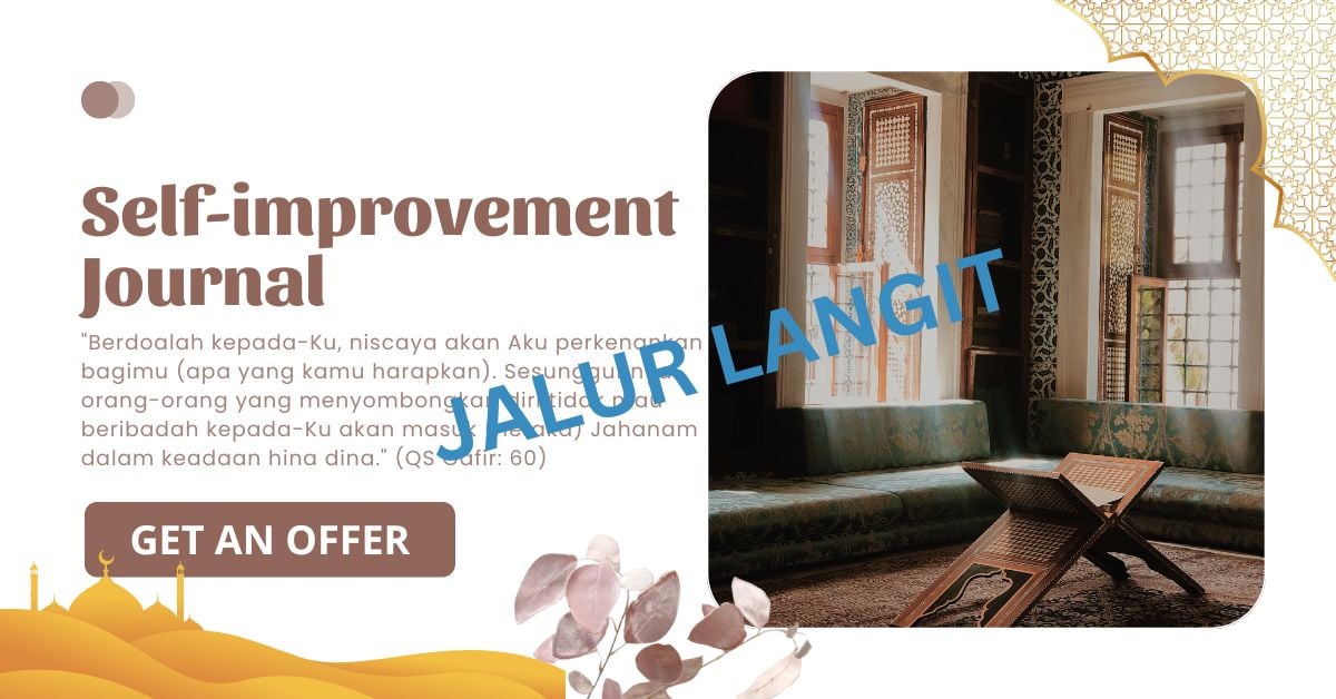 image for Self Improvement Journal Jalur Langit button