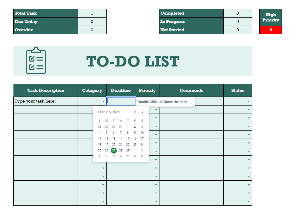 image for Simple ToDo CheckList button