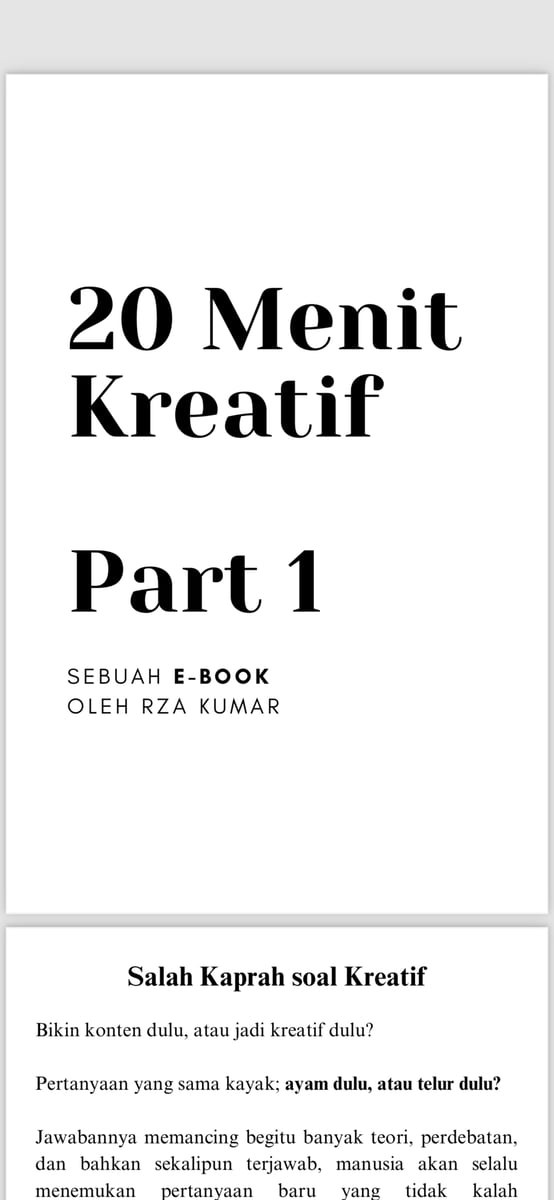 image for Koleksi Part 1 untuk Belajar Fundamental Kreatif! button