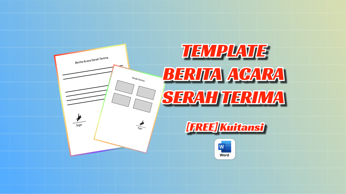 image for Template Berita Acara Serah Terima (BAST) button