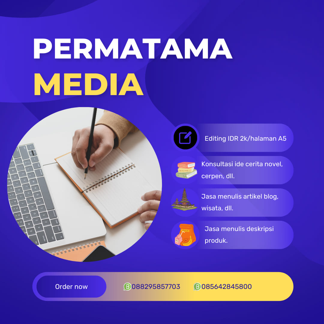 image for Jasa penyuntingan naskah cerpen dan novel button