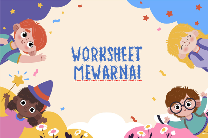 image for Worksheet Mewarnai button