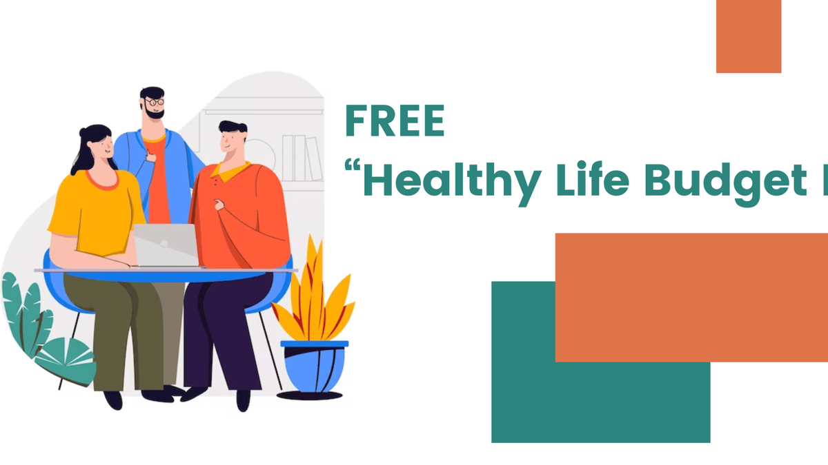 image for Free Template Healthy Life Budget Planner button