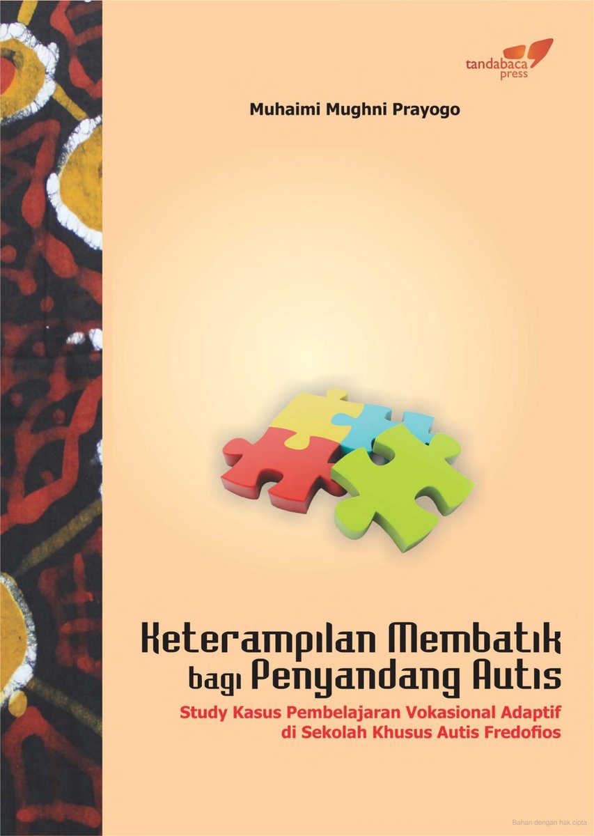 image for Buku Keterampilan Membatik bagi Penyandang Autis Remaja [Berdasarkan Best Practice]  button