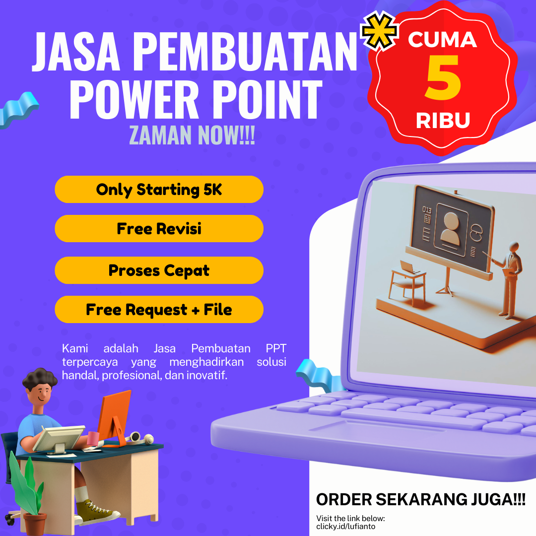 image for Jasa Pembuatan PPT MURAH ONLY 5K💸 (Free Request) button