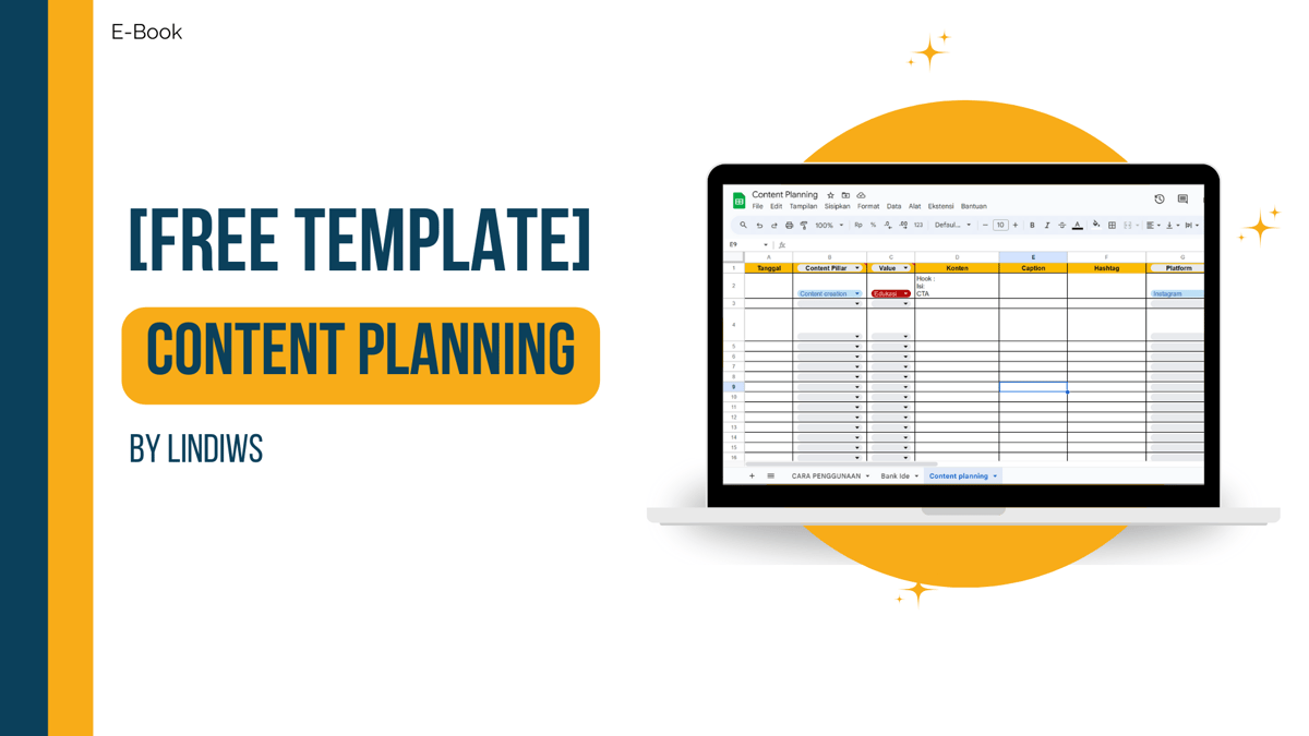 image for Template Content Planning (SPREADSHEET) button
