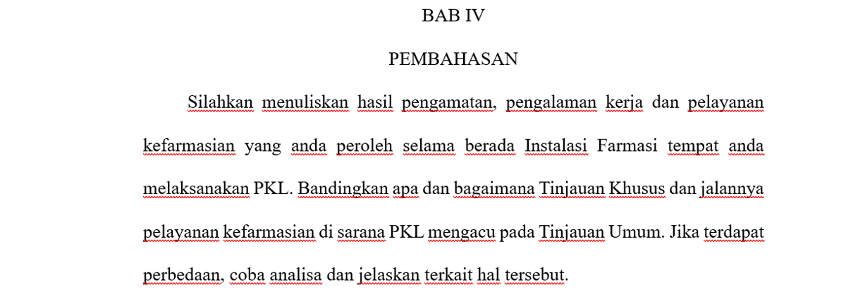 Image 2 for Preview lanjutan untuk Template Laporan PKL