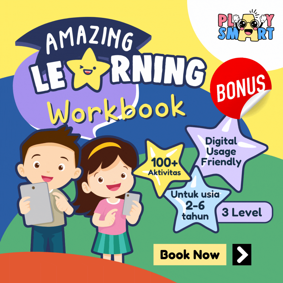 image for Amazing Learning Workbook (For General) button