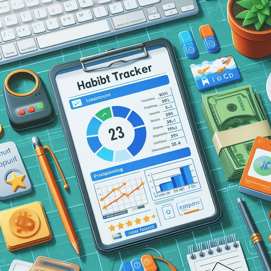 image for [FREE] Template Habit Tracker button