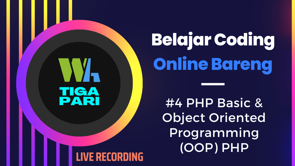 image for #4 Fast track menguasai PHP Basic & Object Oriented Programming (OOP) PHP button