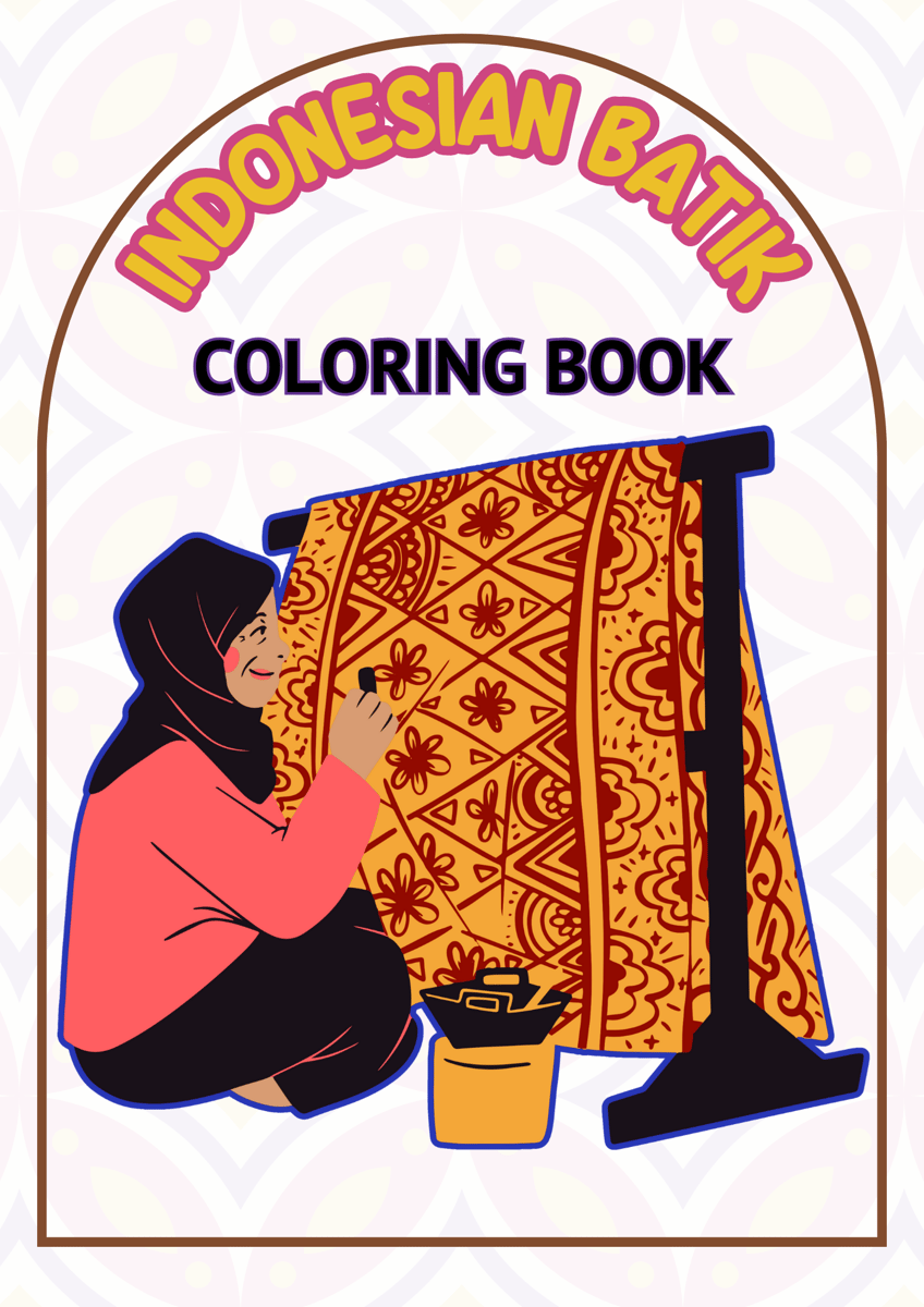 image for Coloring Book : "Batik Pattern" button