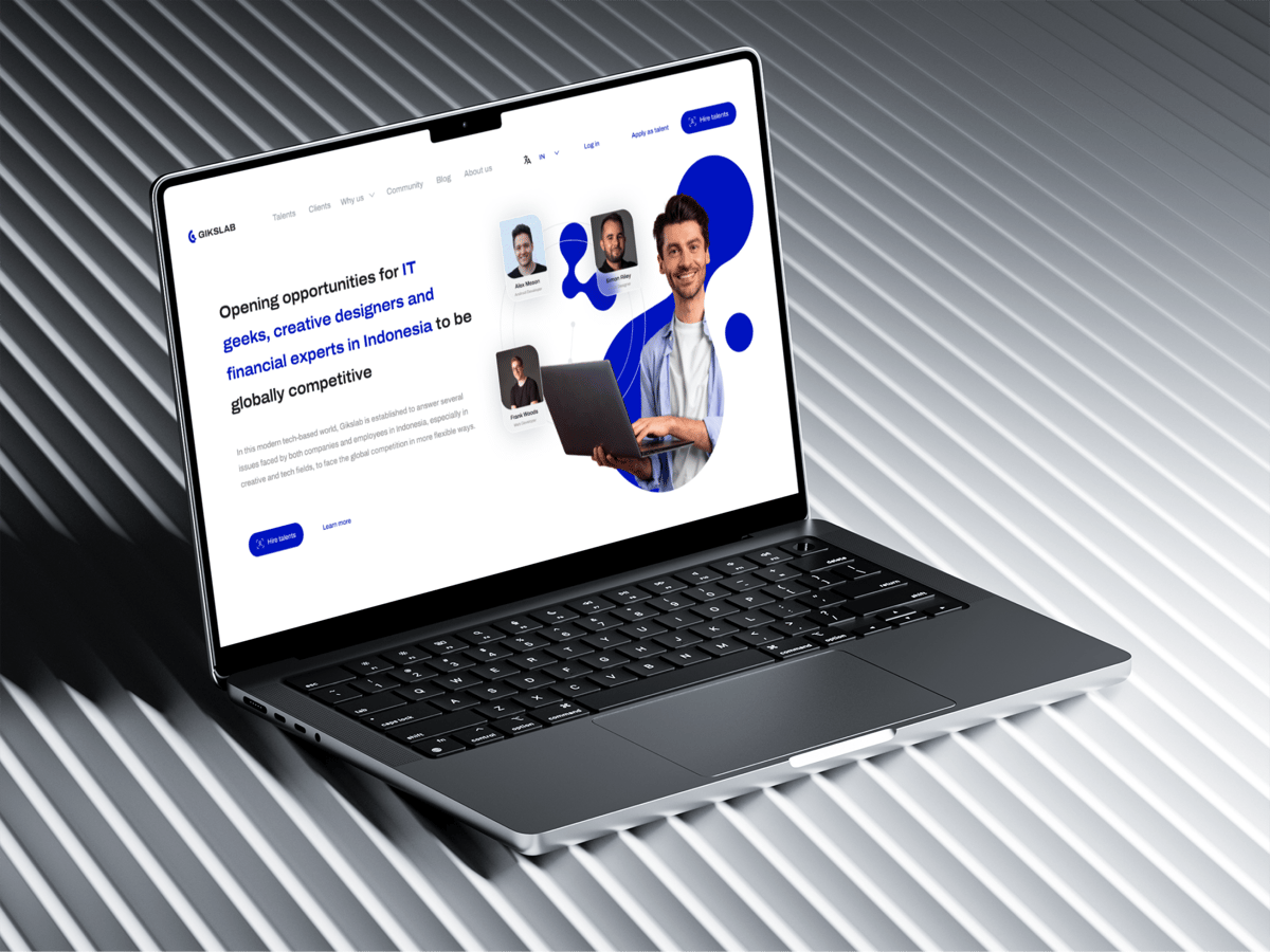 image for Gikslab, a Platform for Freelancer — Case Study button