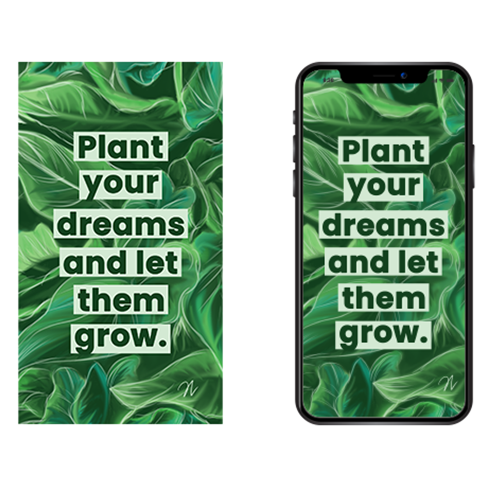 image for Leaves Lockscreen button