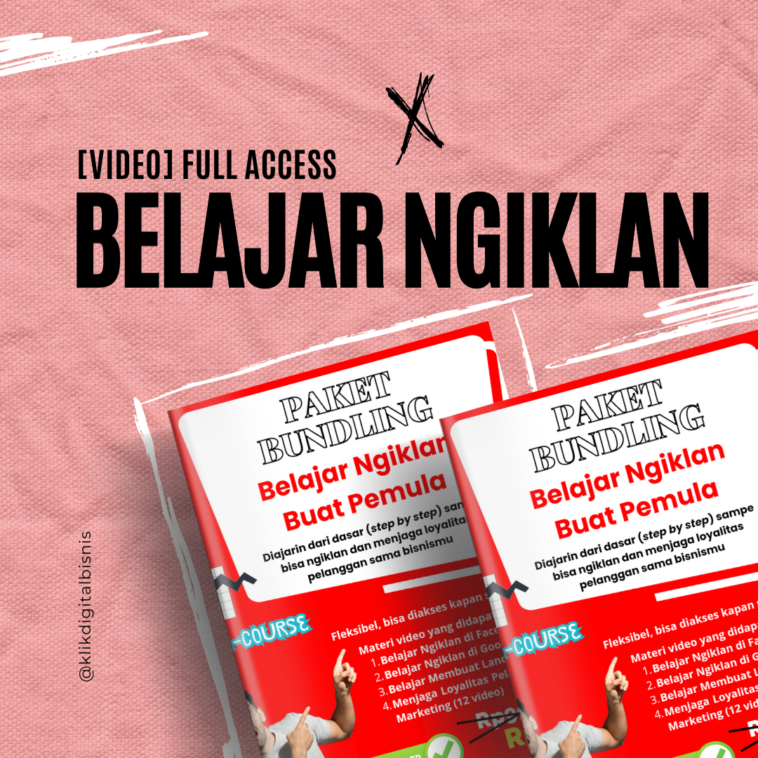 image for Belajar Ngiklan Full Access button