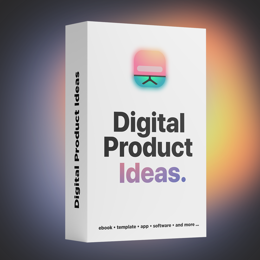 image for [FREE] Digital Product Ideas  button