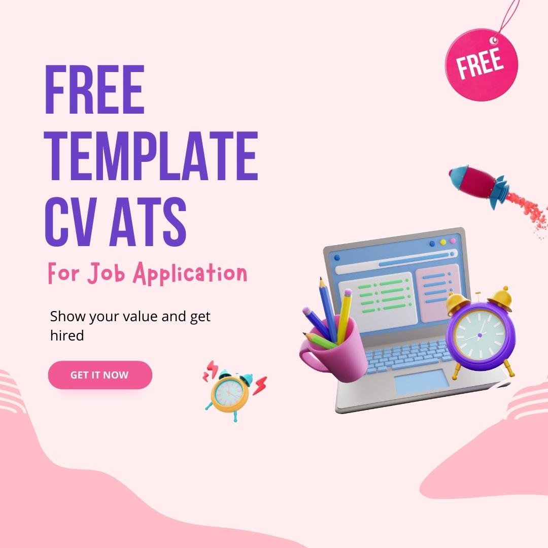 image for FREE Template CV ATS button